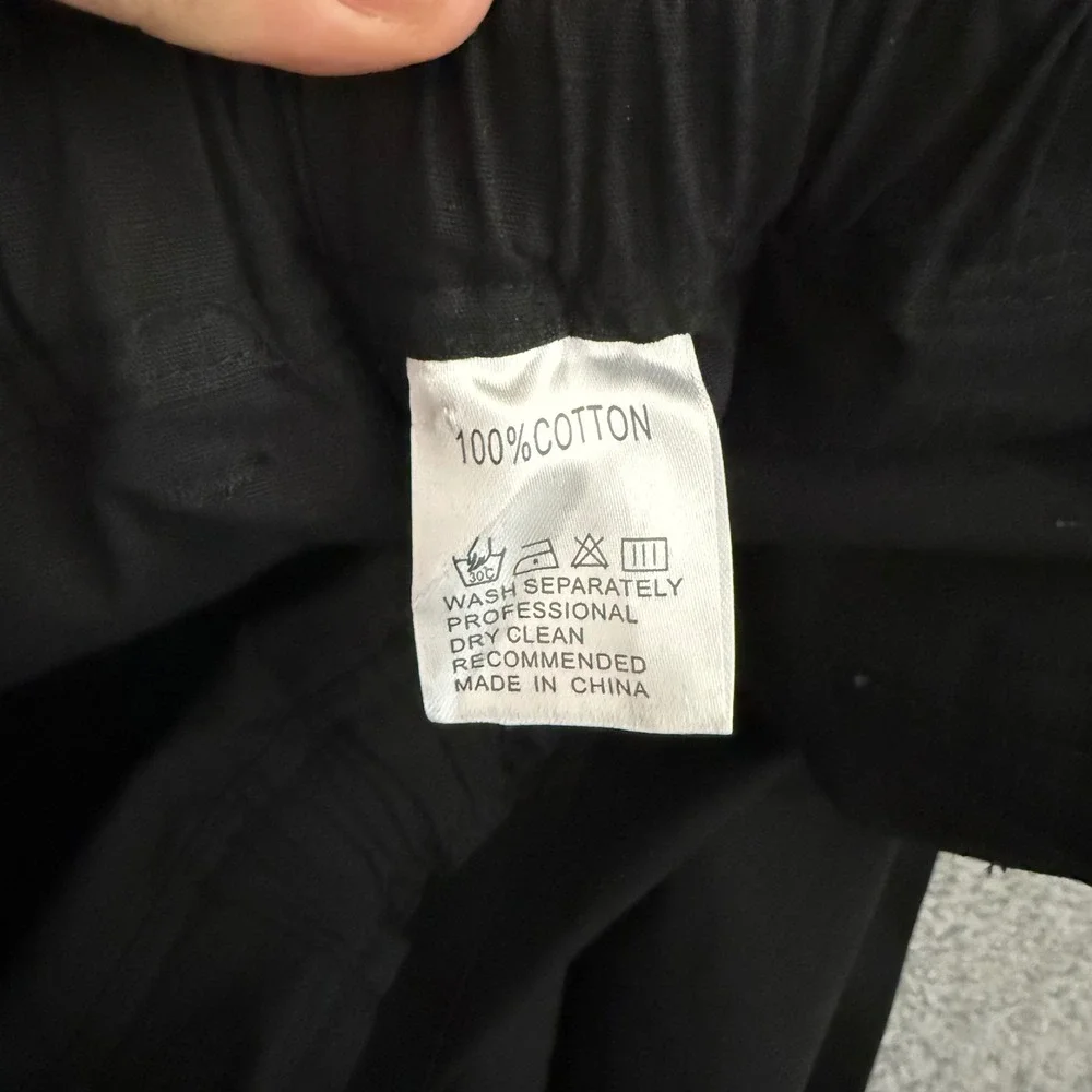Corteiz Guerillaz Alcatraz Black Pink Ripstop Cargo Pants Mens Large 34x31 NWT